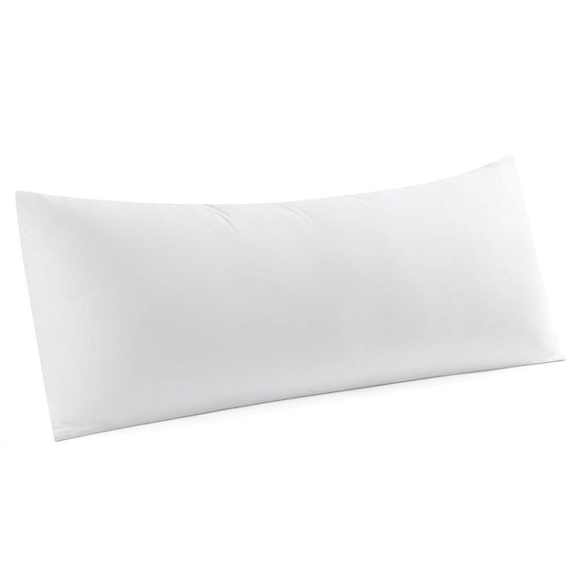MIULEE Throw Pillows Inserts, 14x36 Inch 100% Virgin Fiber Filling Bed Couch Pillows