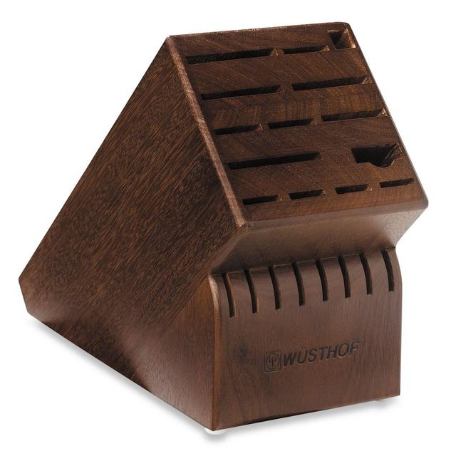 Wusthof® 22-Slot Wood Knife Block in Walnut