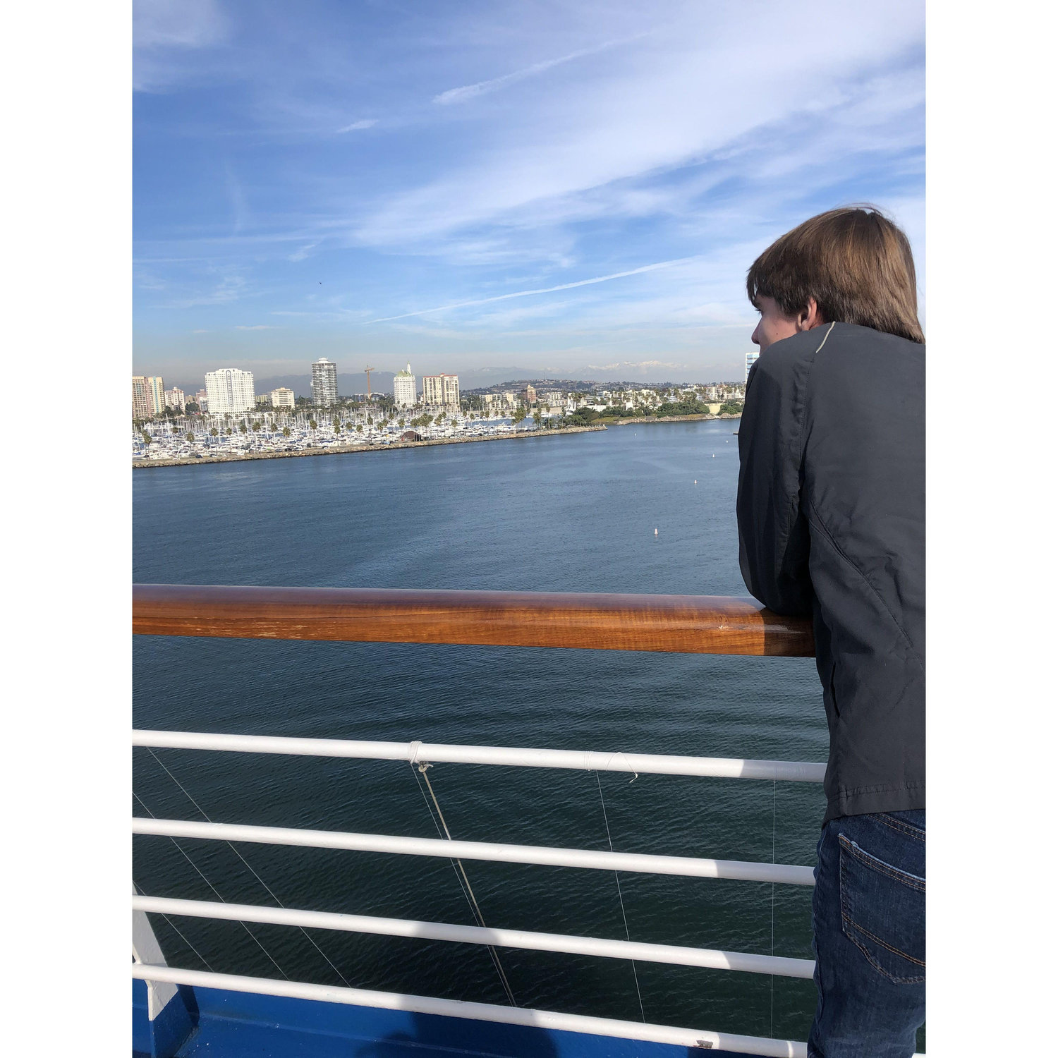 December 2, 2019 - Leaving Los Angeles on our first cruise