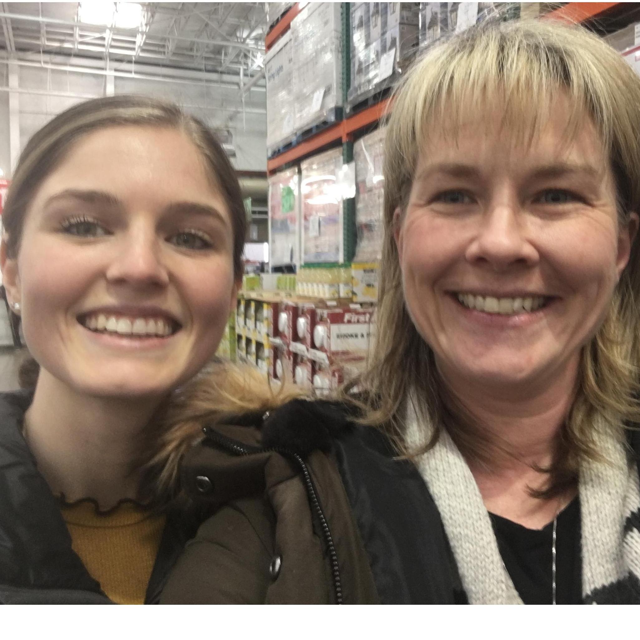 Yes, the kids make fun of me for taking a picture of the time I bumped into Lana at Costco.