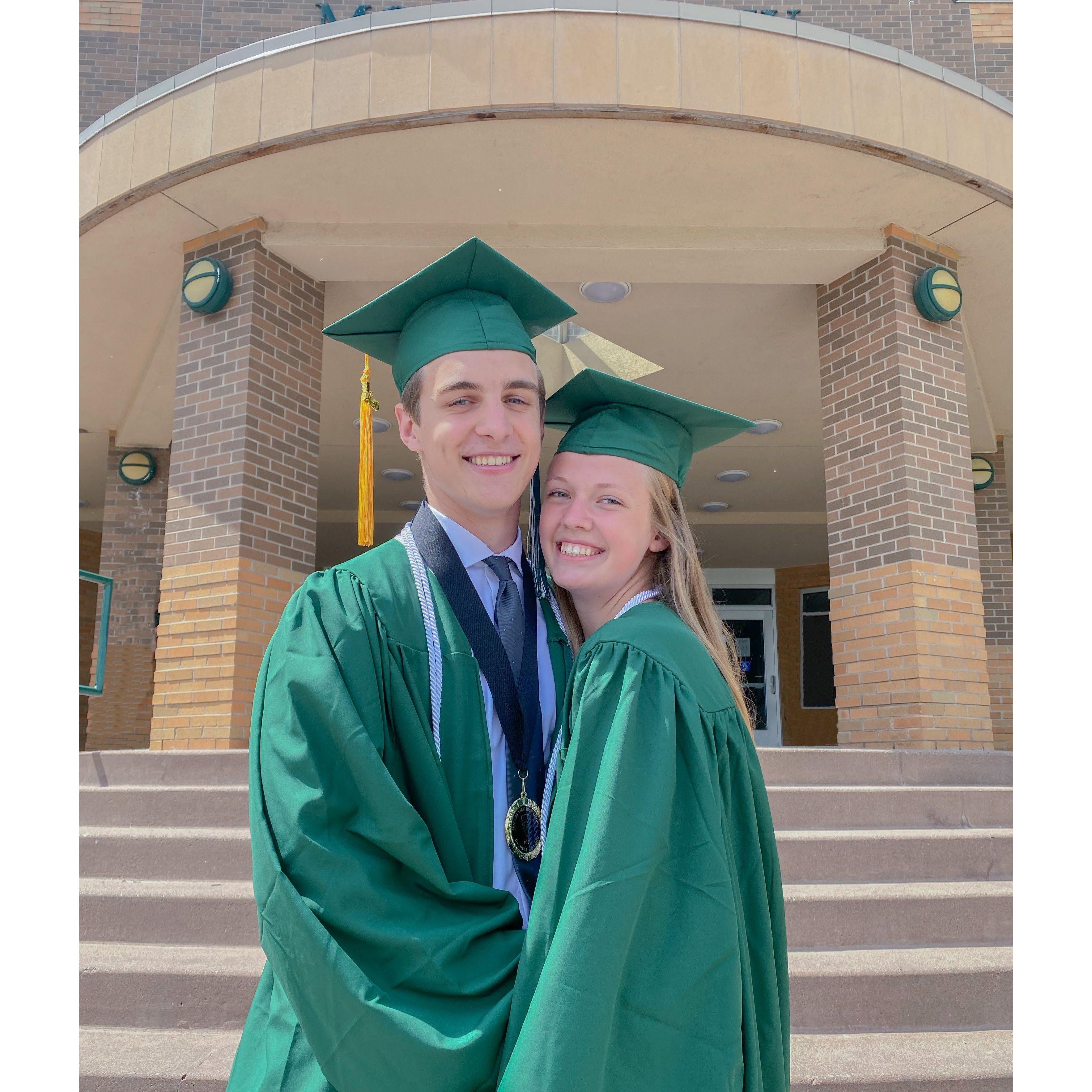 High school graduation! Go Mustangs!!