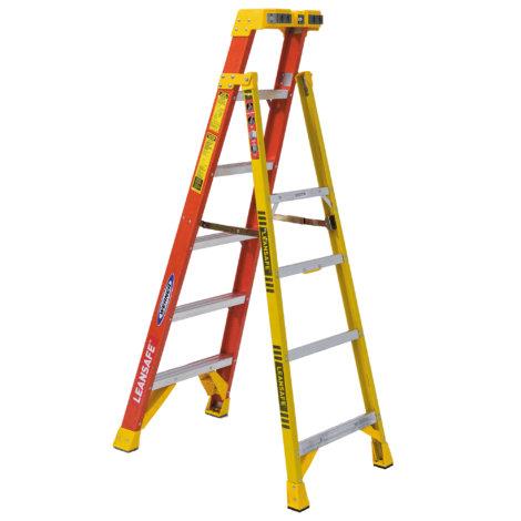 Werner Leansafe 6 ft Fiberglass Type IA Stepladder