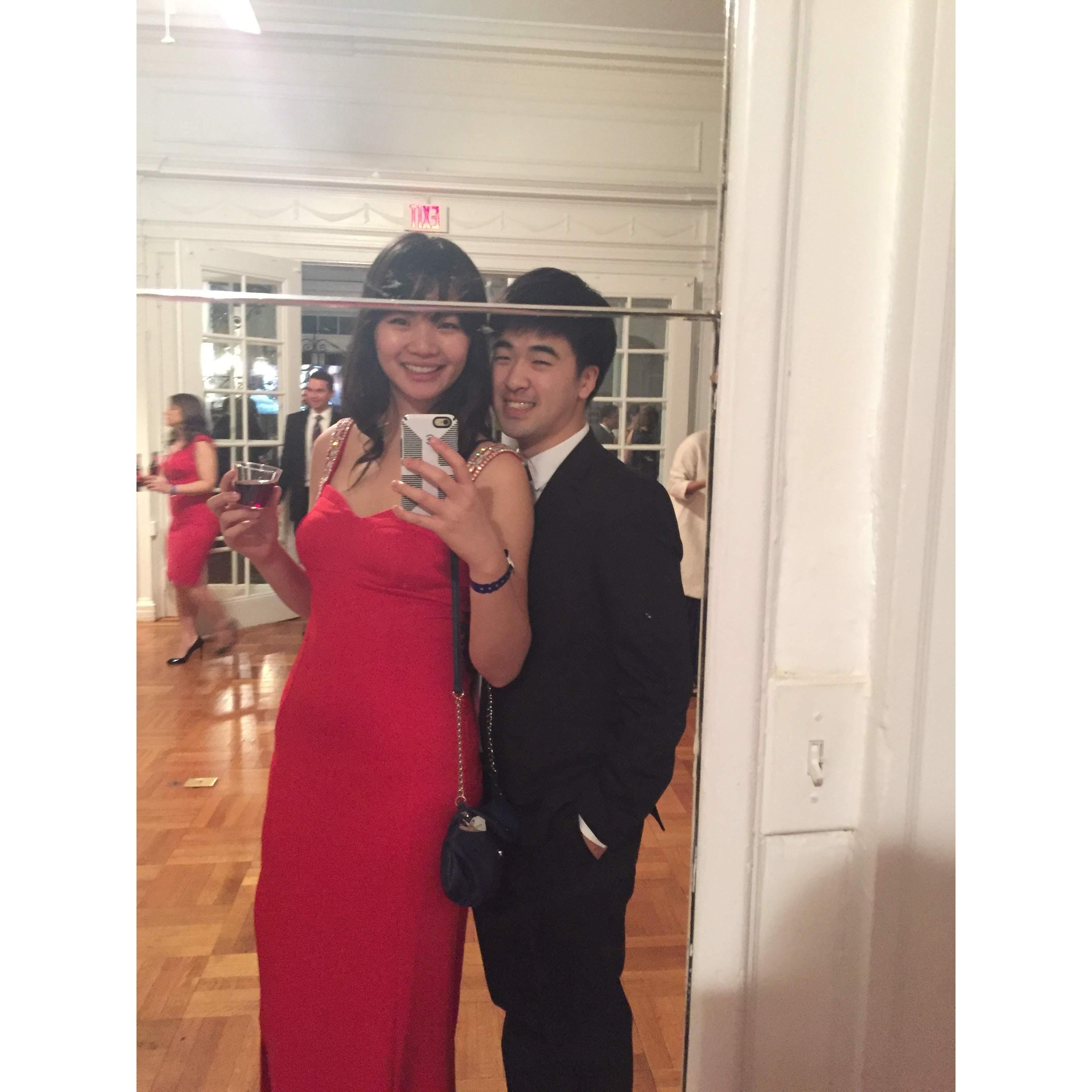 When we get the chance to, we love to dress up! We attended the Spanish Embassy's gala in DC together with friends in the spring of 2016.
