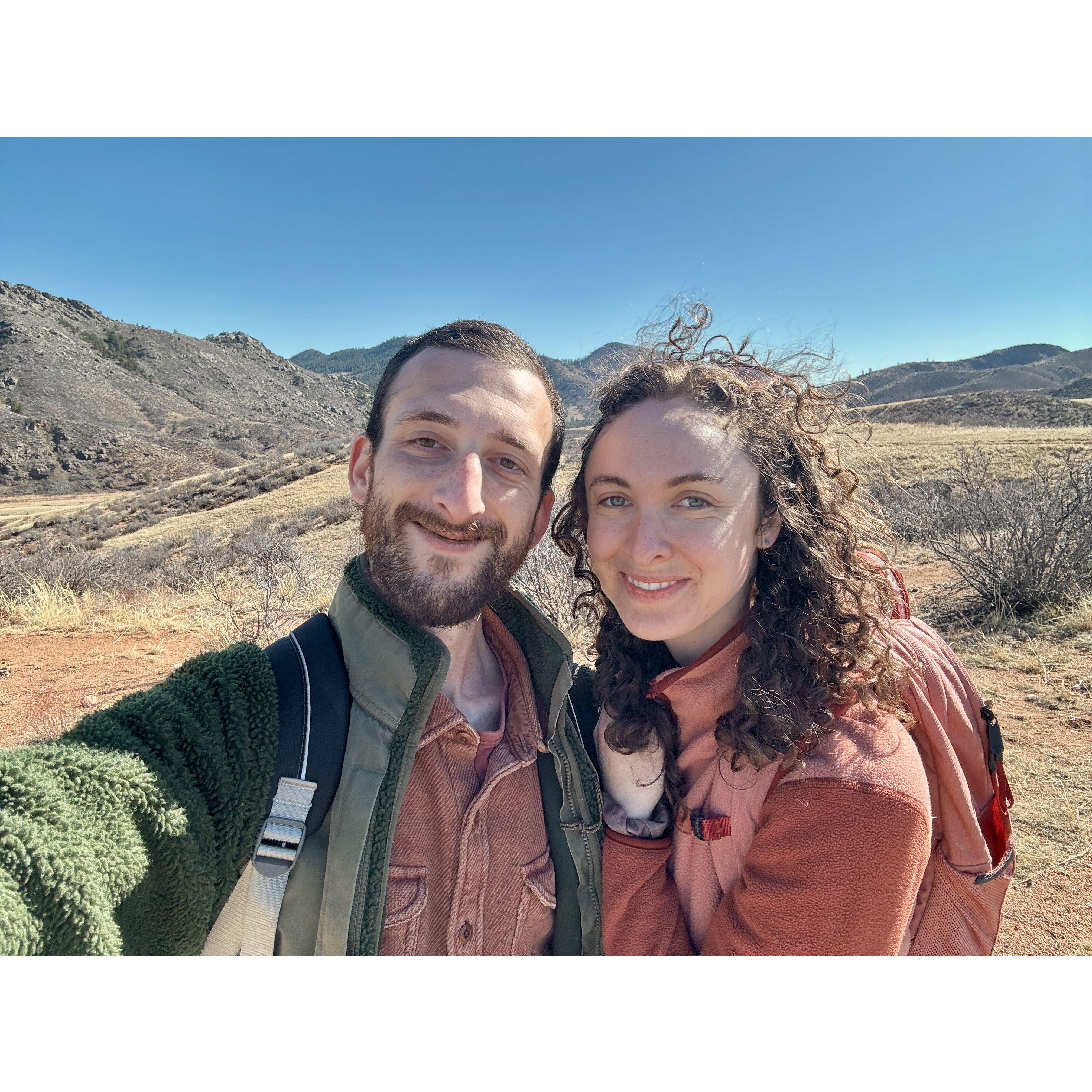 First time exploring our now favorite hiking spot in Northern CO!