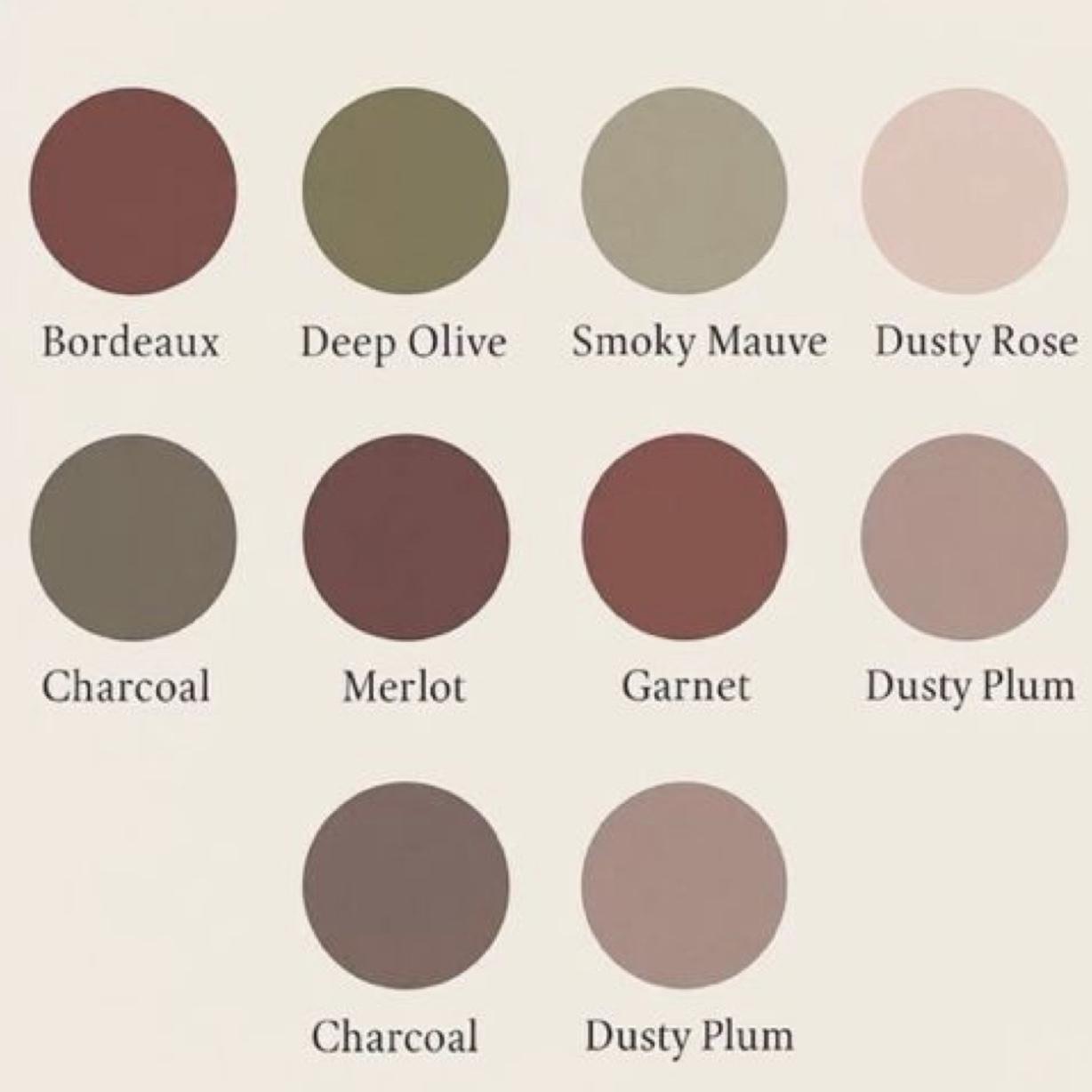 Guest outfit color ideas!