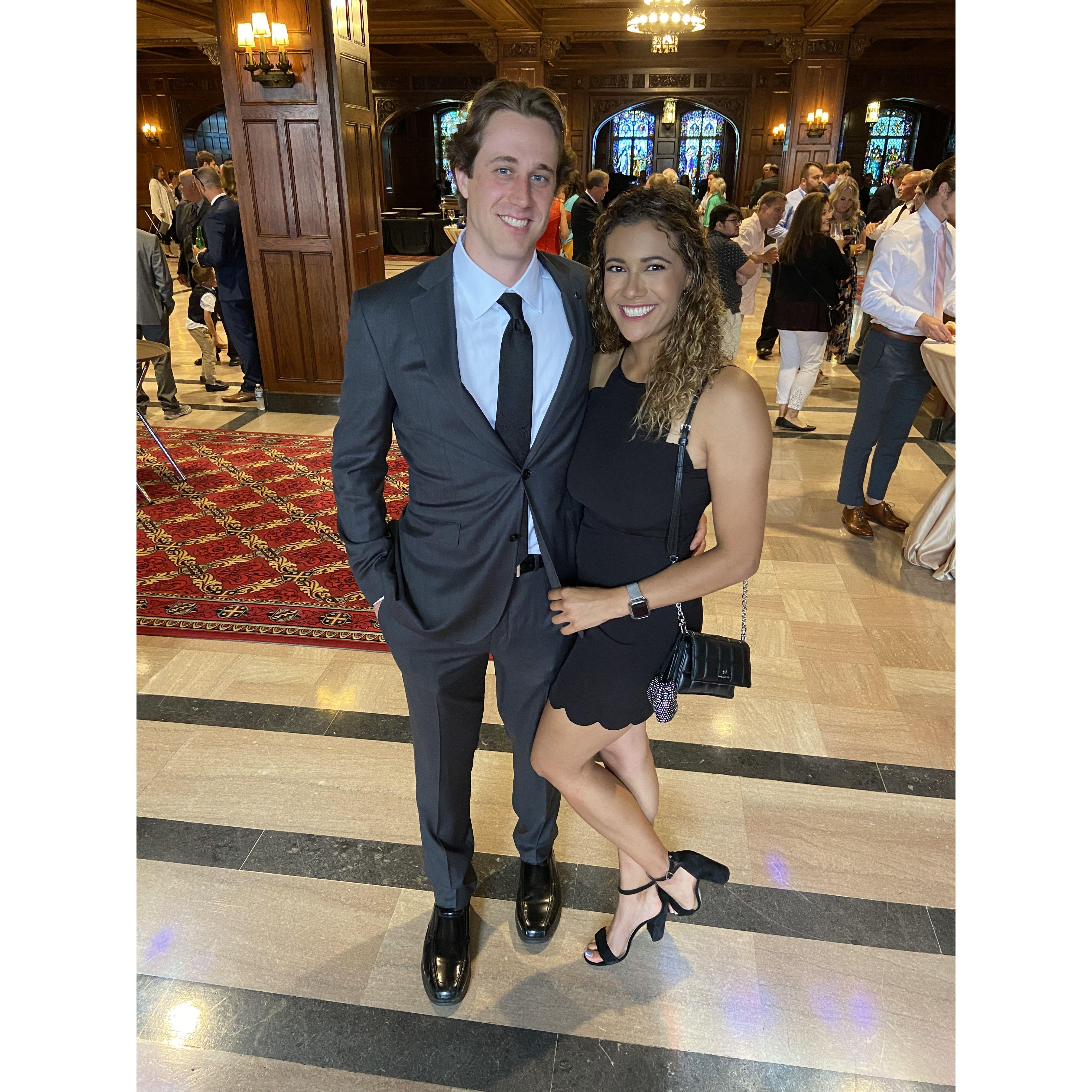 First wedding as a couple!