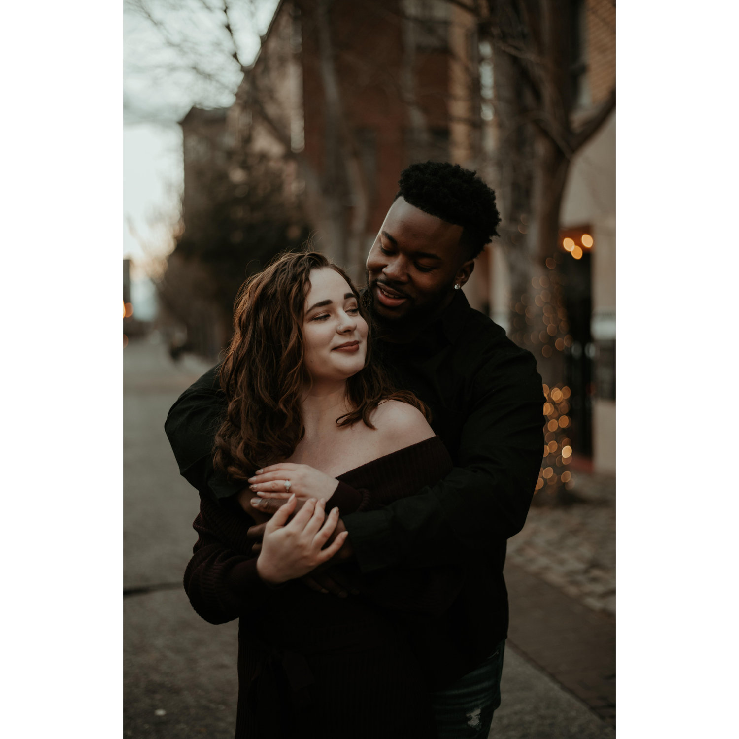Downtown Asheville was perfect for these pics.