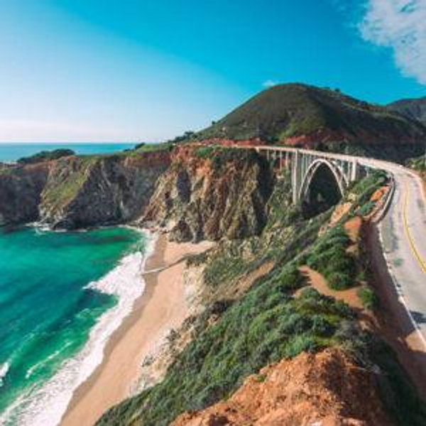Roadtrip up Highway 1 after the wedding