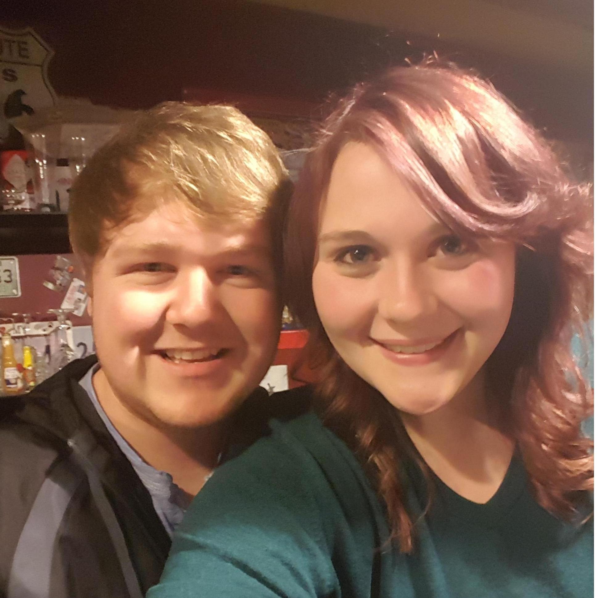 One of our first dates together. New Year’s Eve 2015