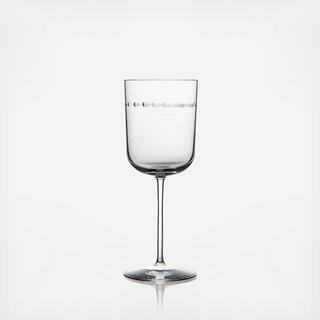 Hammertone Water Glass