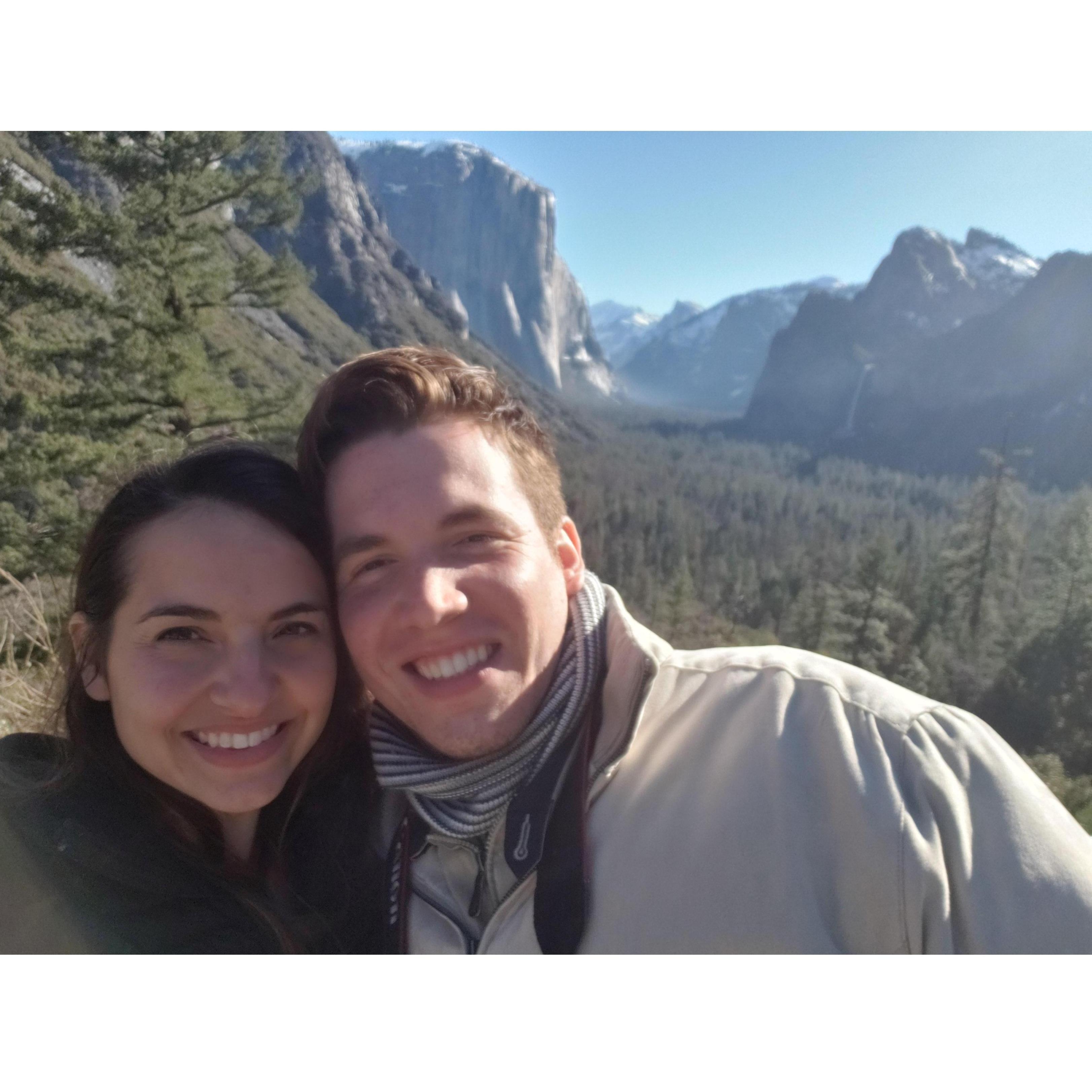 Yosemite valley views