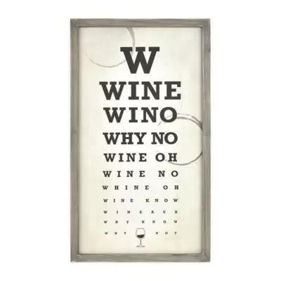 "Whine-O-Why" Chart 11.5-Inch x 20-Inch Framed Wall Art