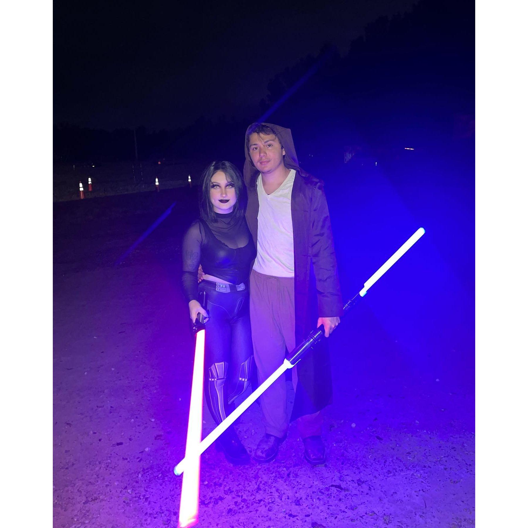 Our second Halloween together as Star Wars!