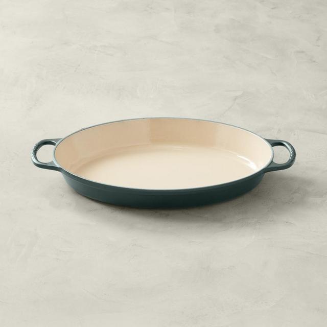 Le Creuset Enameled Cast Iron Oval Baker, 3-Qt., Artichaut