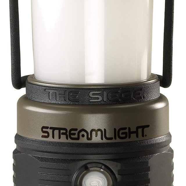 Streamlight 44931 Siege Compact, Cordless, 7.25" Alkaline Hand Lantern - Coyote - 540 Lumens