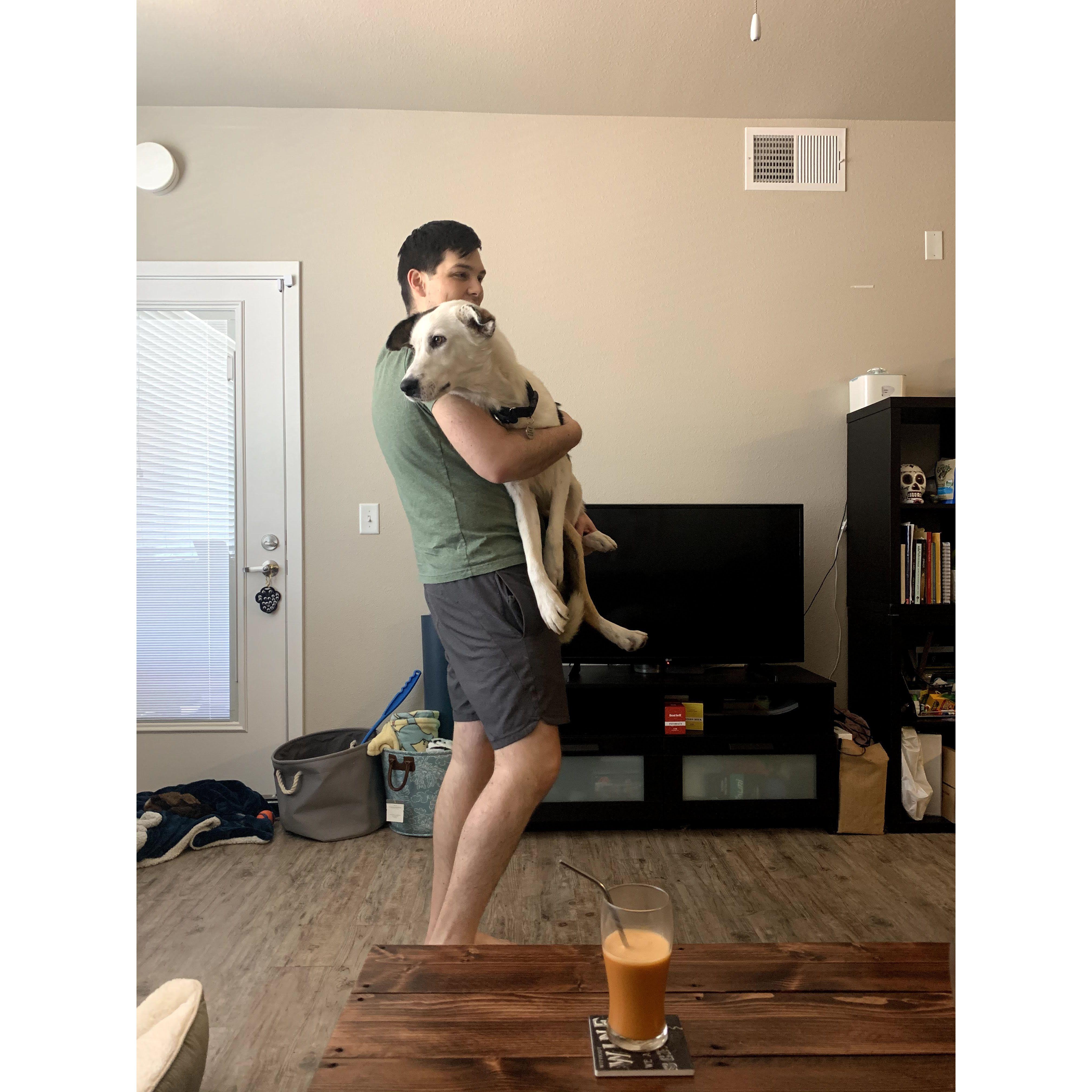 Gremlin's first day home!