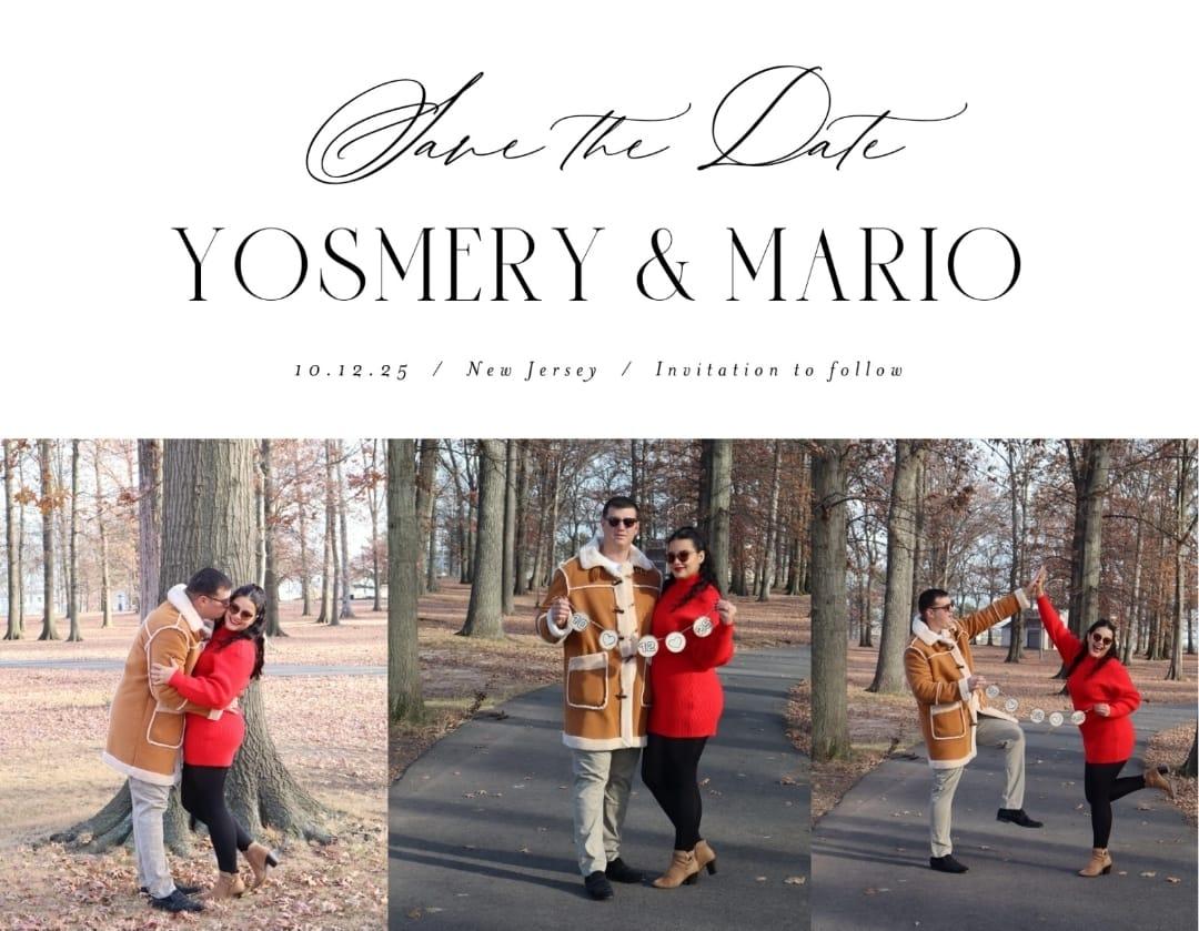 The Wedding Website of Yosmery Gomez and Mario Echevarria