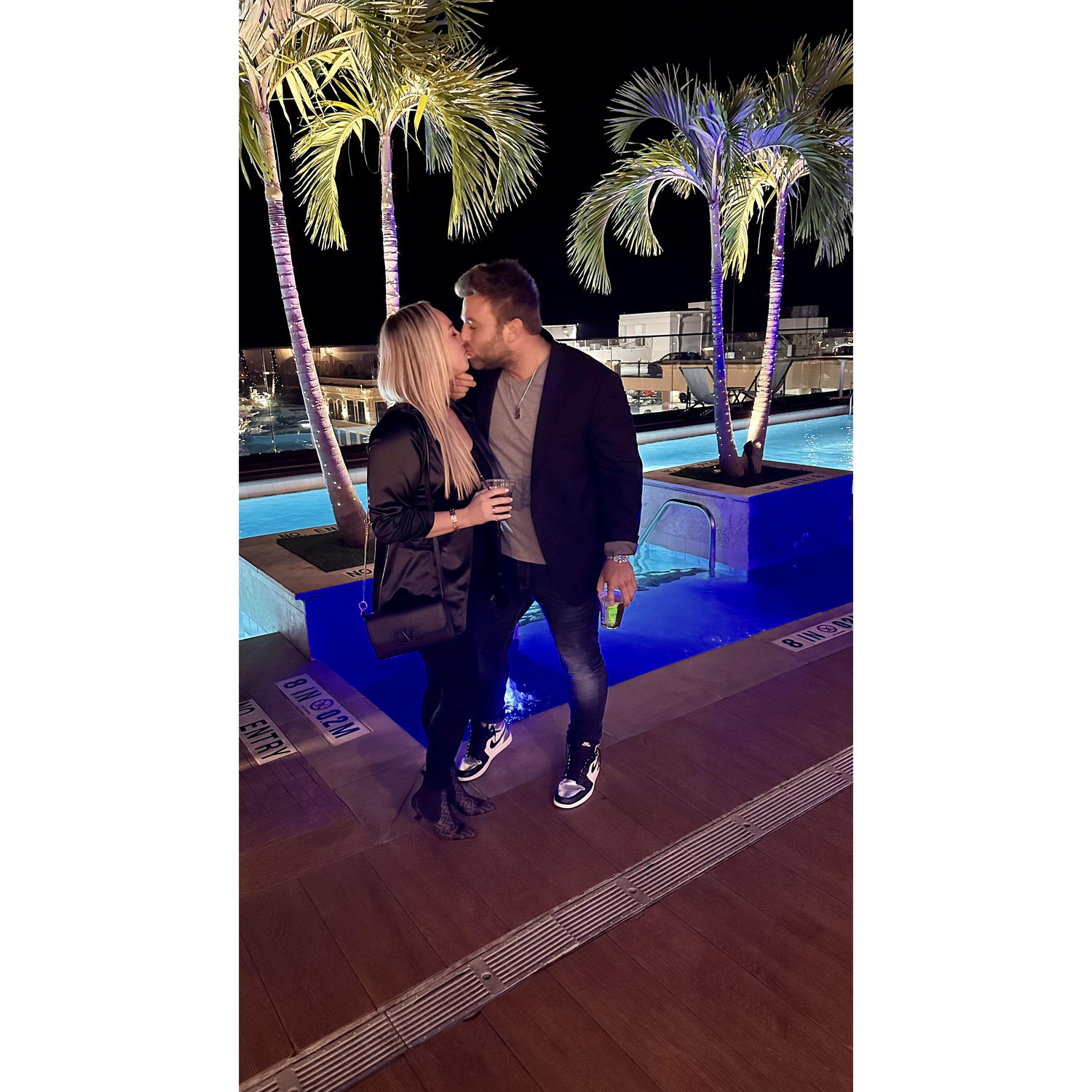 Went back 2 years later to our first date spot