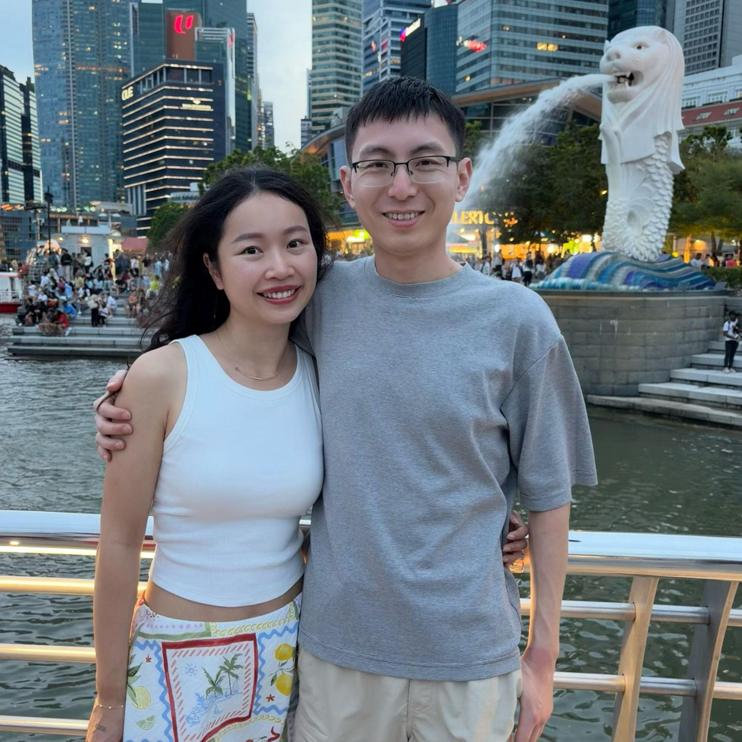 Karen’s first time in Singapore
