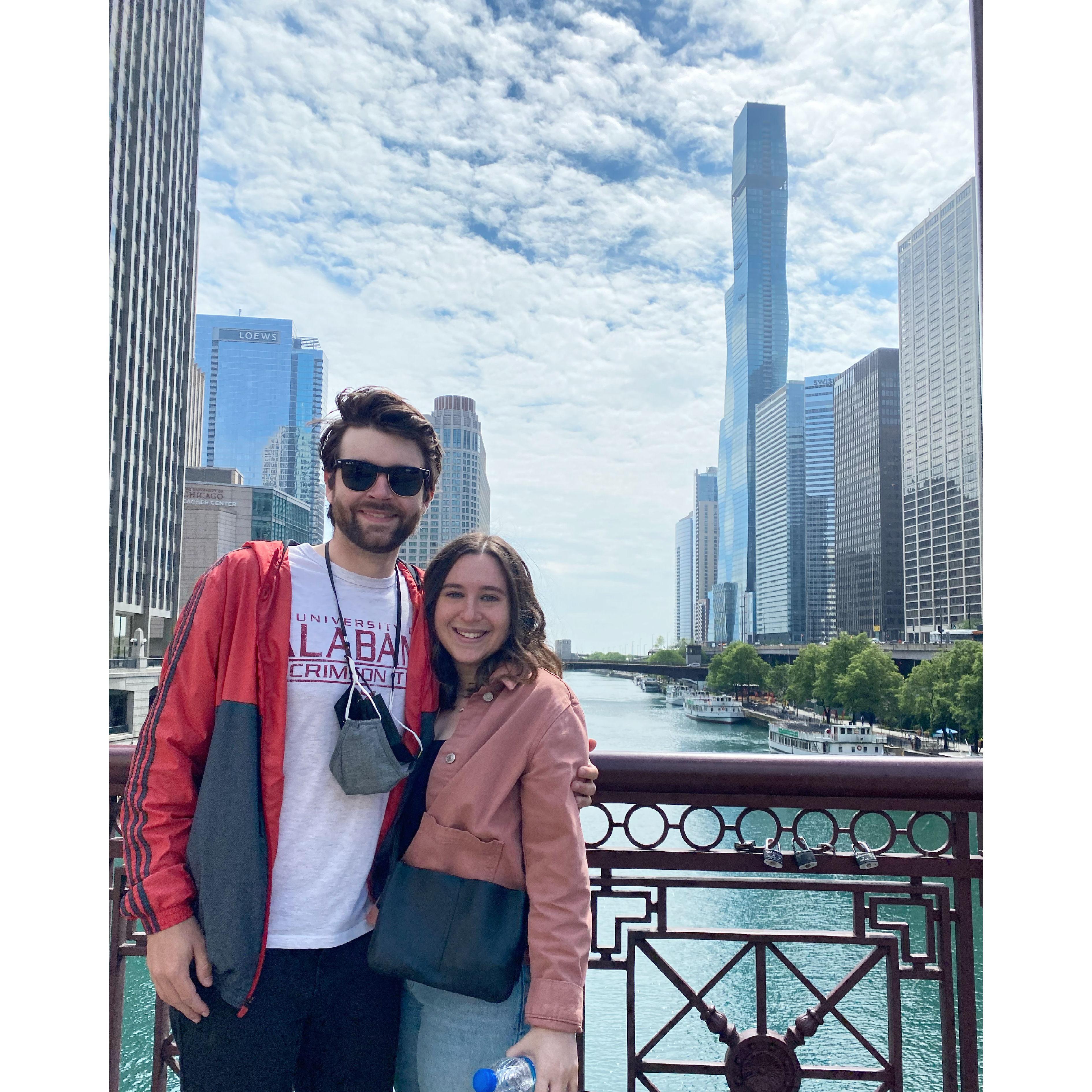 Our first trip to Illinois together.