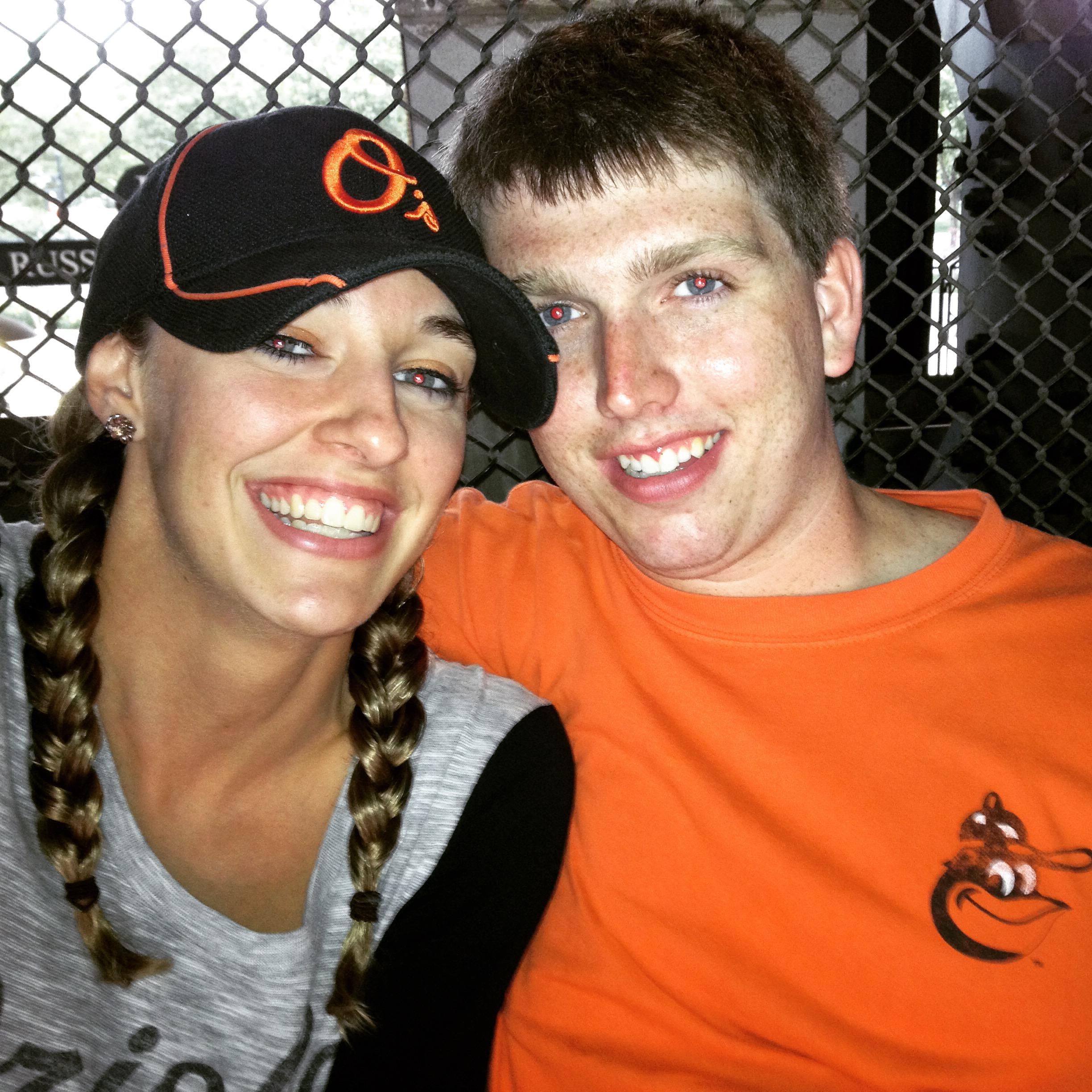 First Orioles game