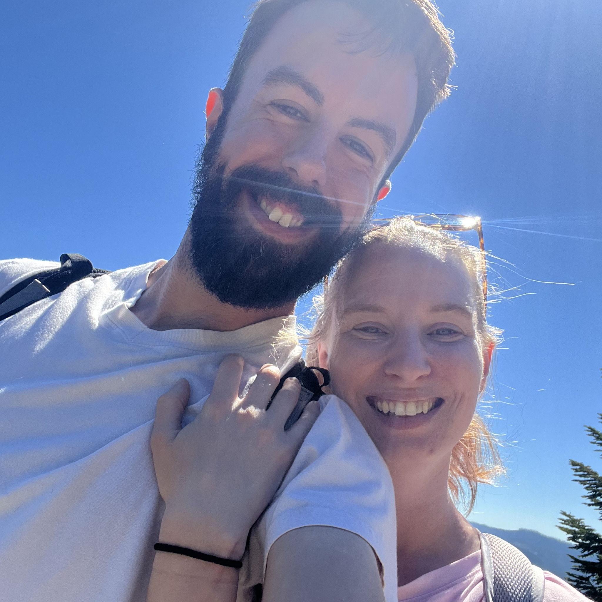 Our first hike, 7/4/24