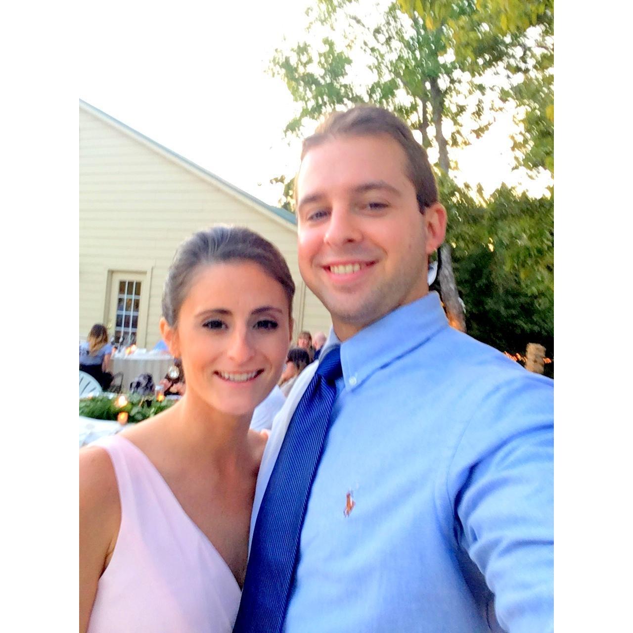 Enjoying the Jackson wedding! 2016
