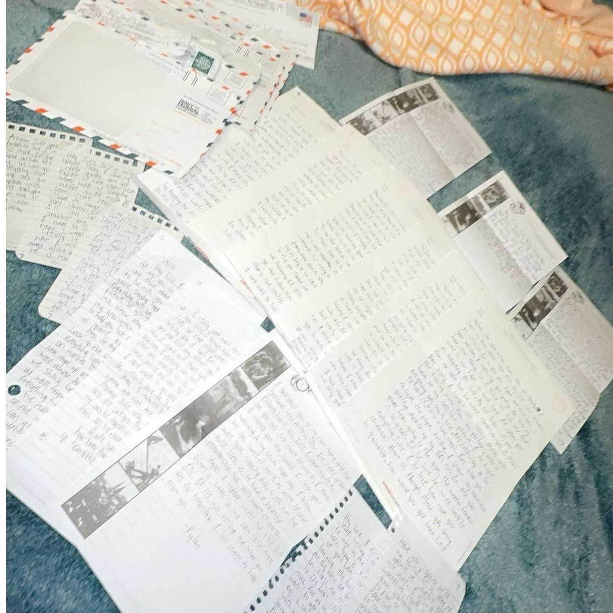 the letters he wrote me while in boot camp