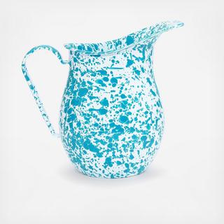 Splatter Enamelware Pitcher