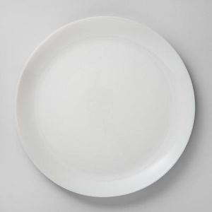 Glass Dinner Plate 10.7" White - Made By Design™
