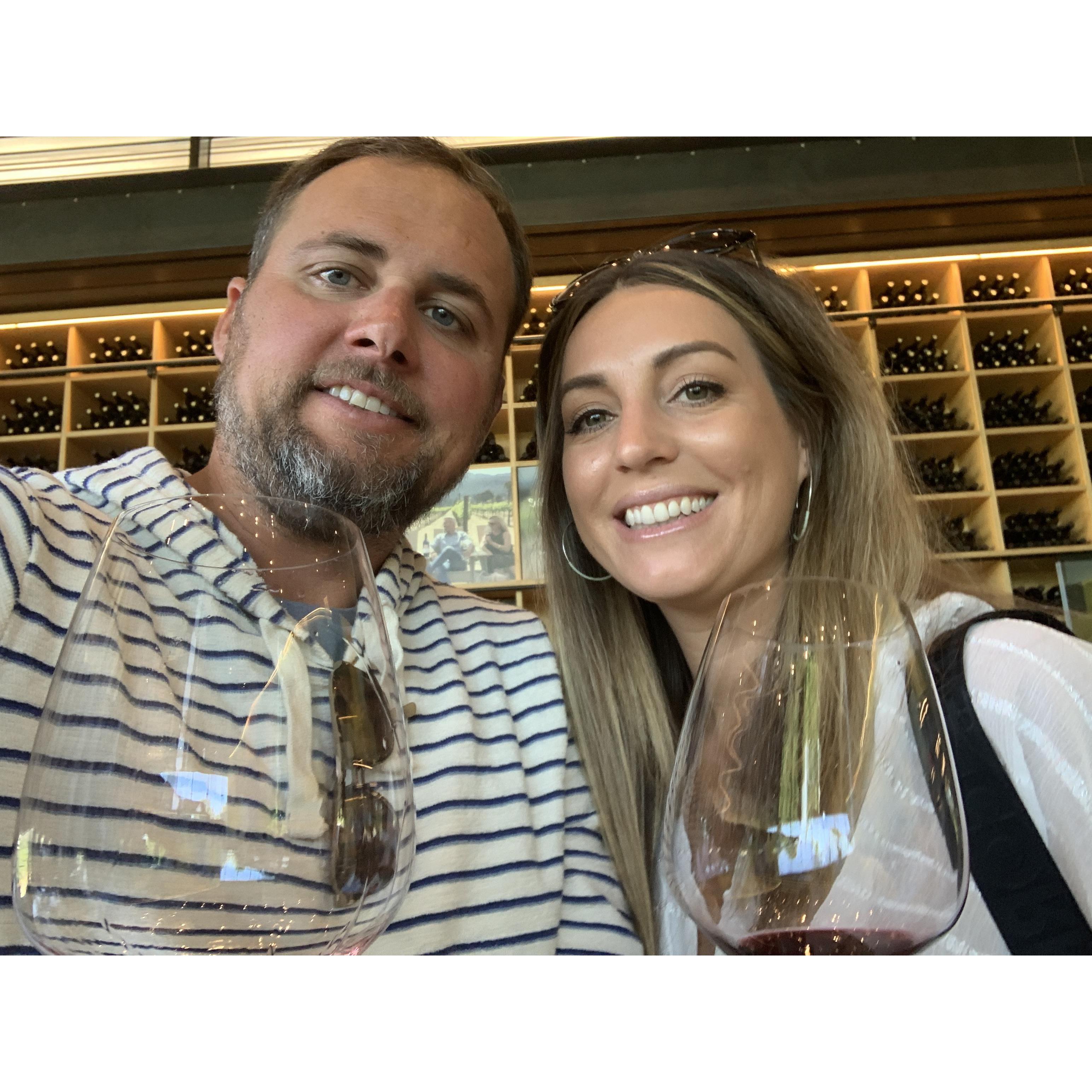 Wine tasting in Napa! @ Hall's