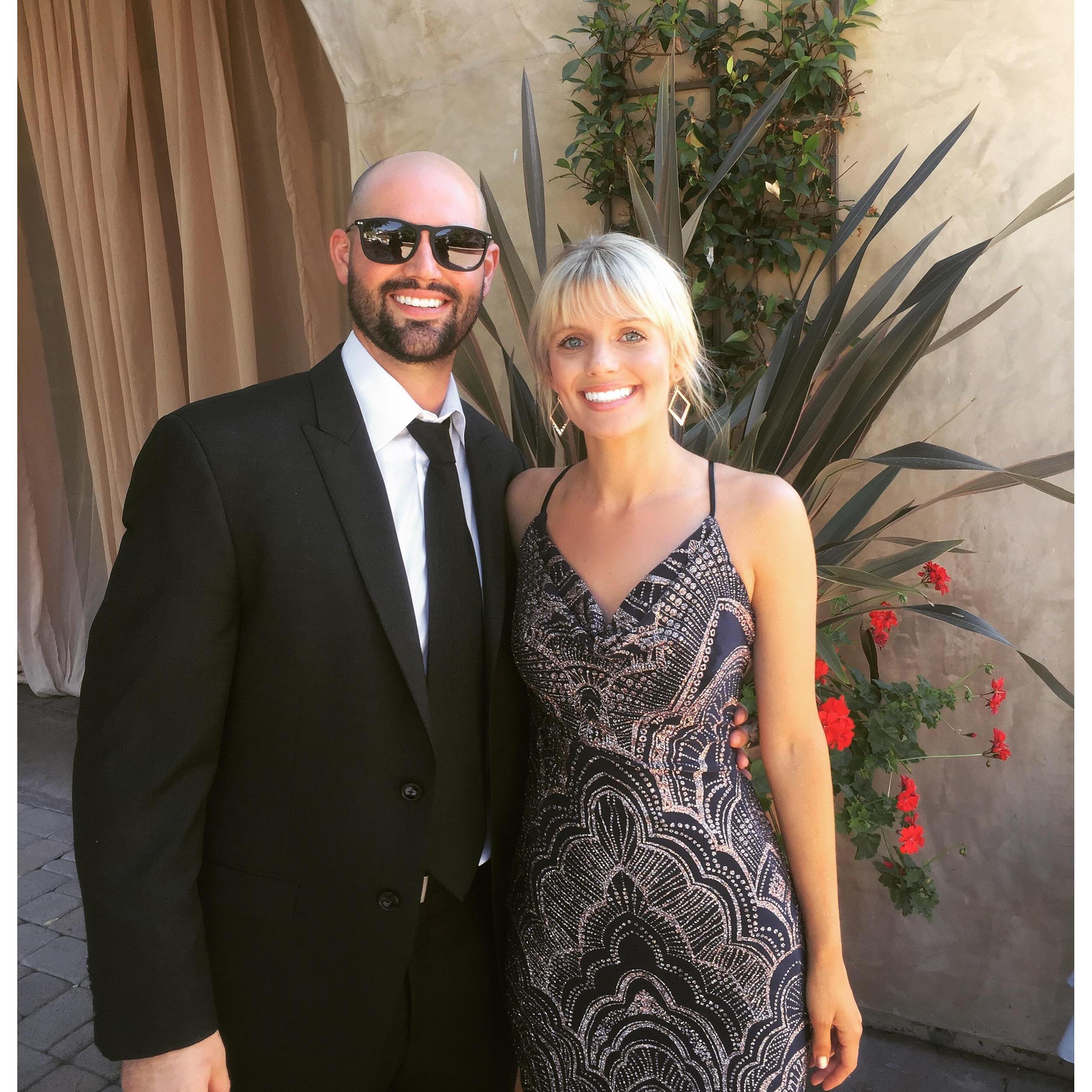Wedding in San Juan Capistrano; July, 2019