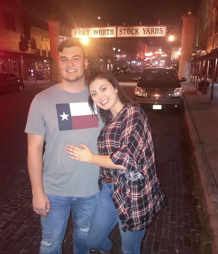 Our first picture together in 2019