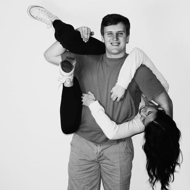 Our "Cutest Couple" photo for the yearbook!
