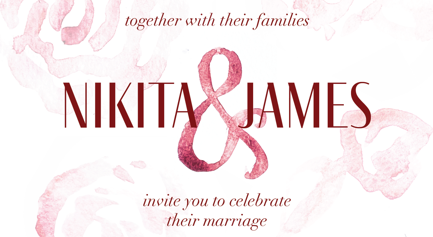 The Wedding Website of Nikita Frampton and James Hylands