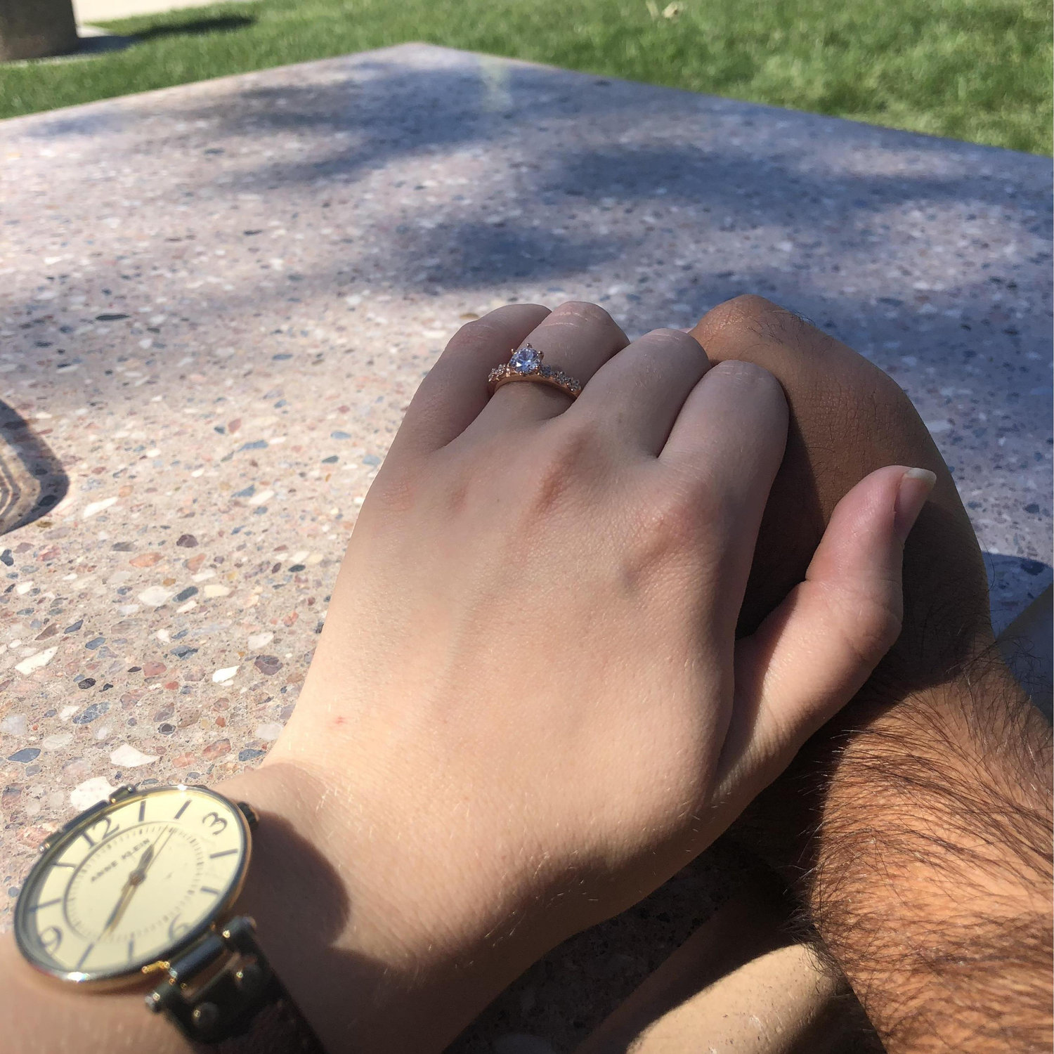 Noah gave Kristi a promise ring on October 16, 2018.