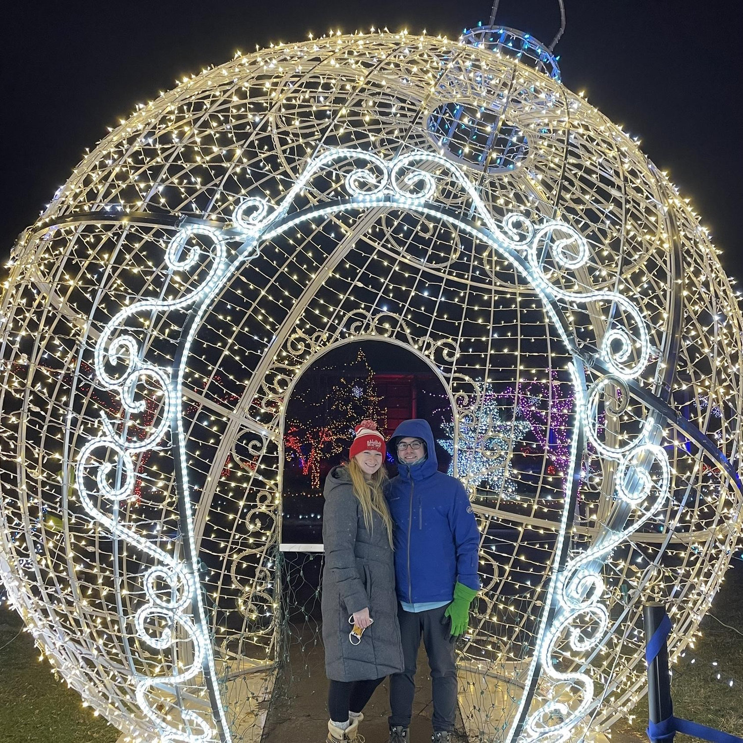 Toledo Zoo Christmas Lights 2021