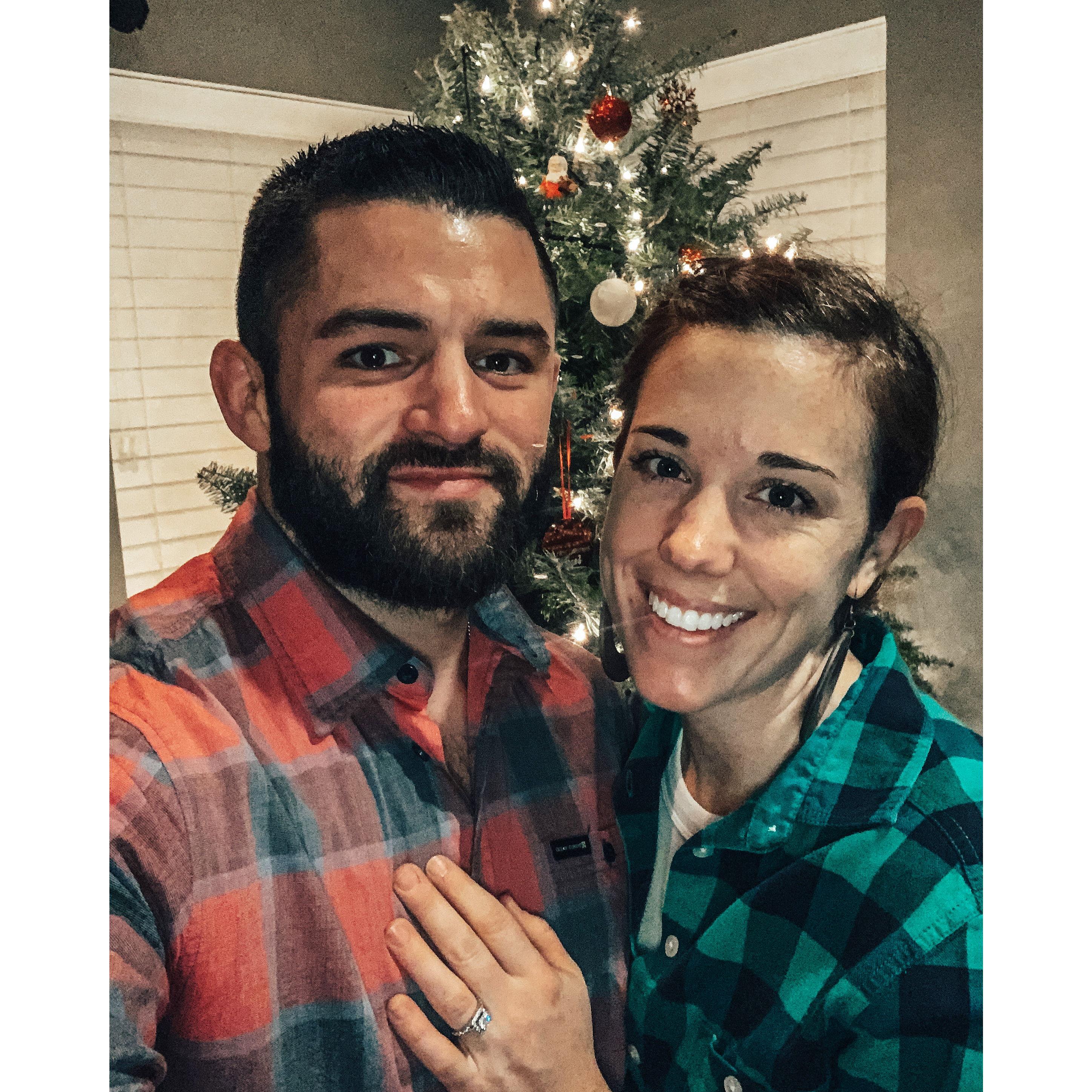 First Engaged Christmas
