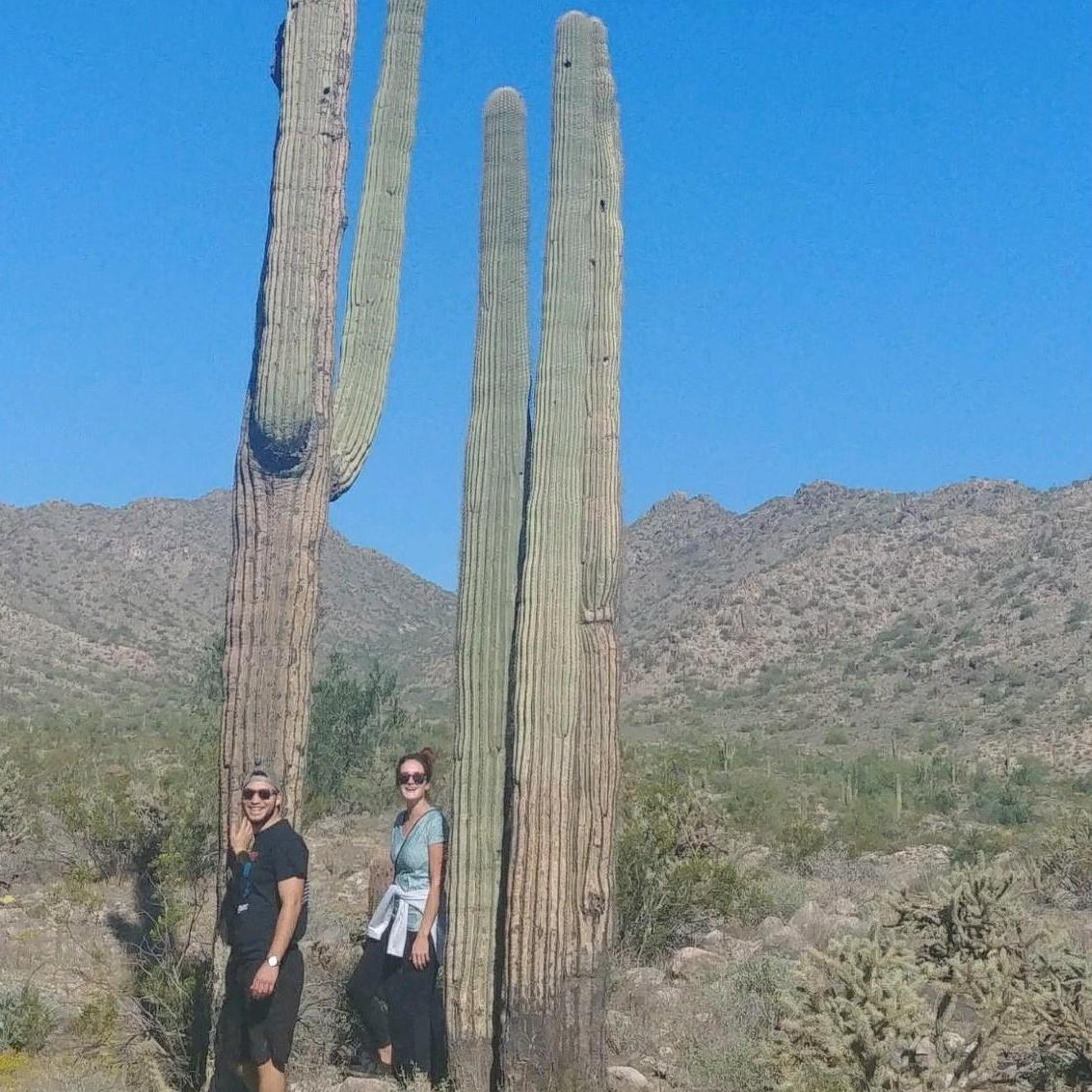 Spending time in Arizona with friends and family in October 2019
