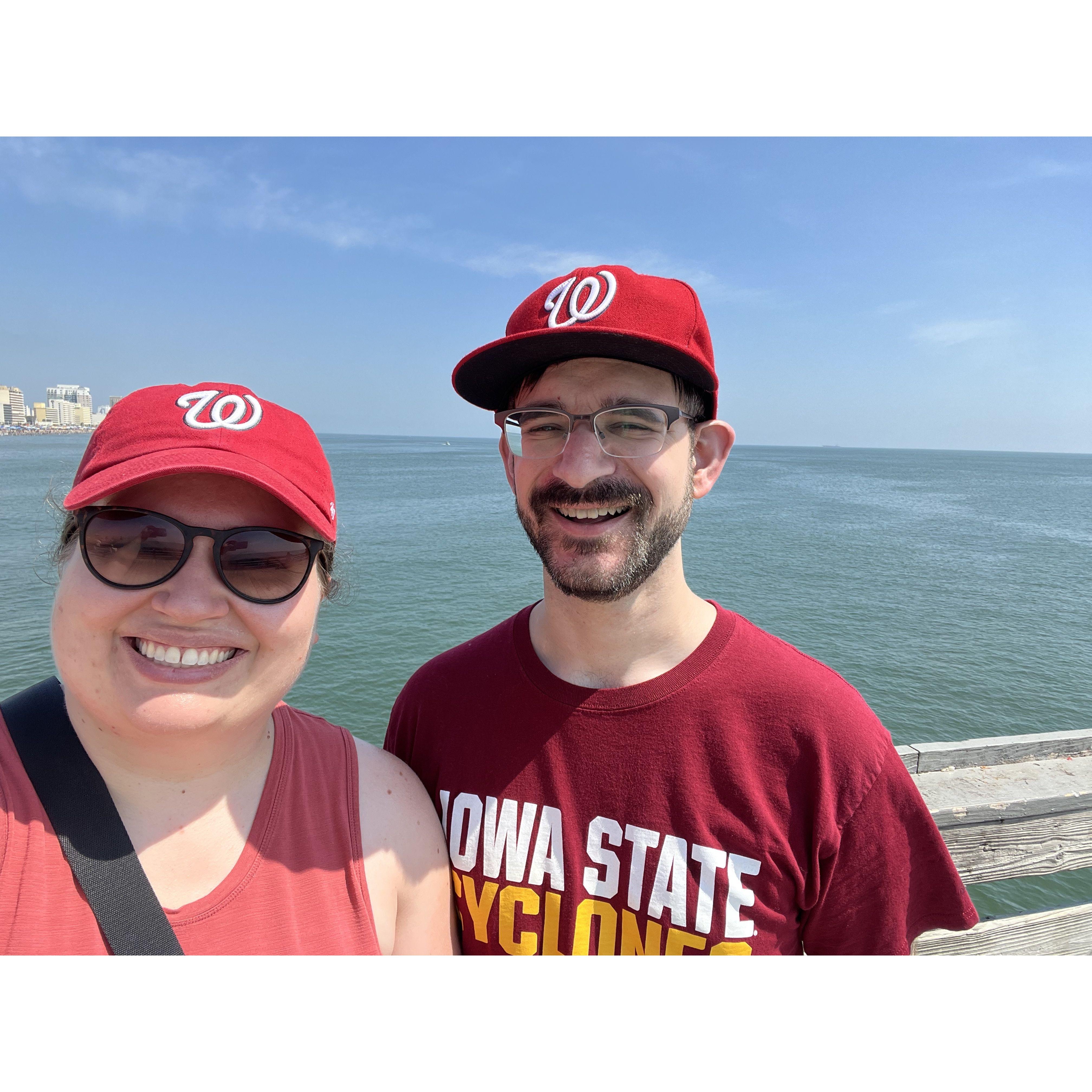 Virginia Beach in July 2023. Matt grew up going to Virginia Beach with his family!