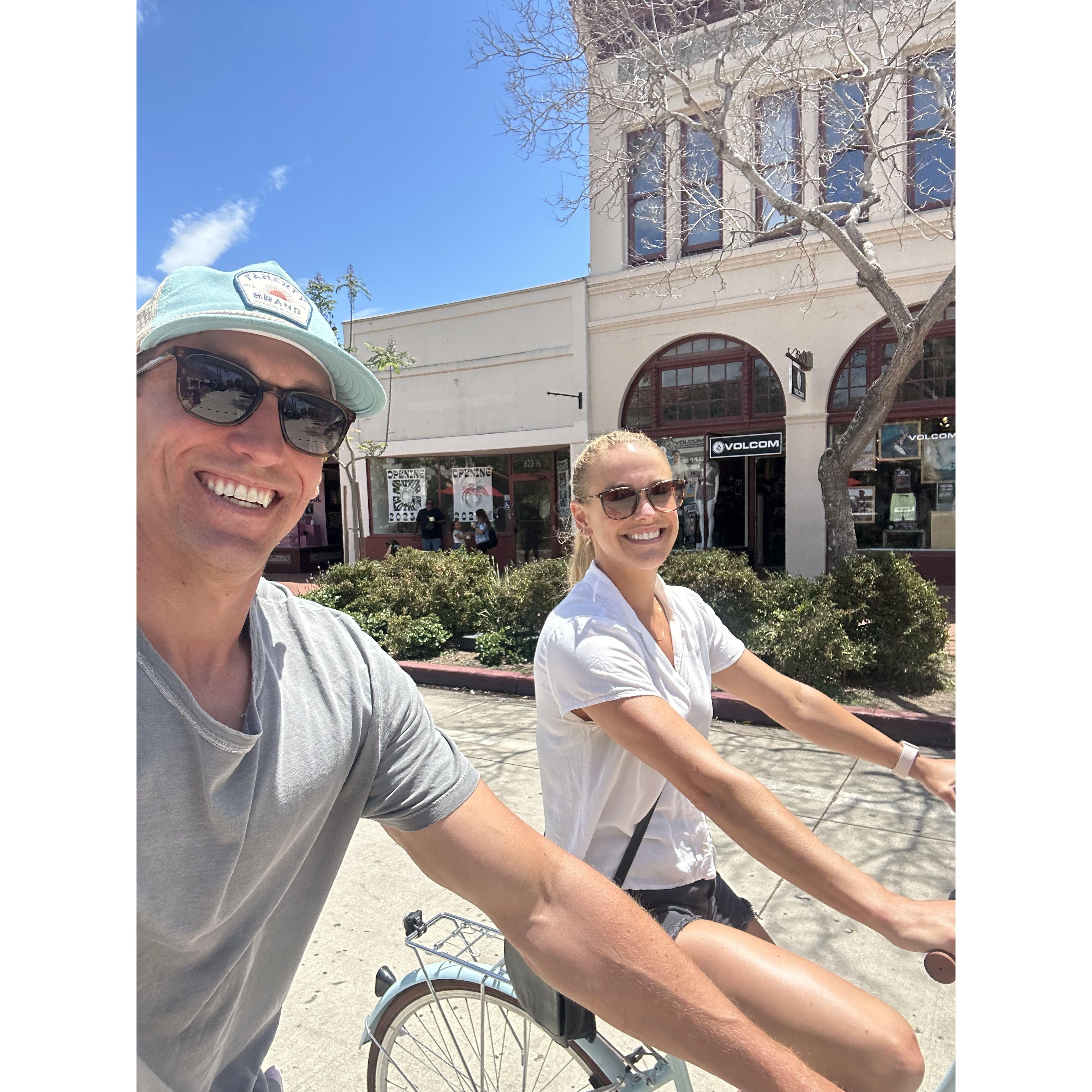 Biking in Santa Barbara
