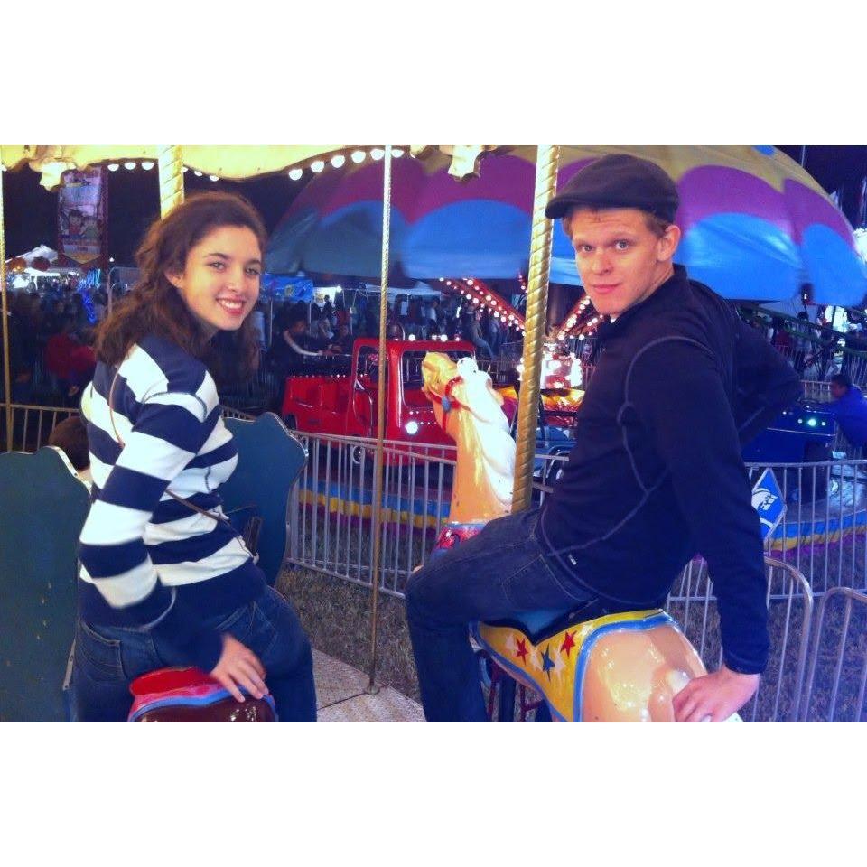 Our first date! - fall 2012