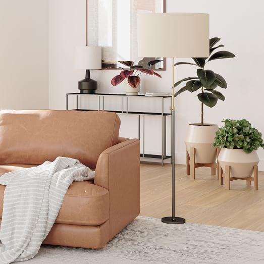 West Elm Telescoping Adjustable Floor Lamp (60")
