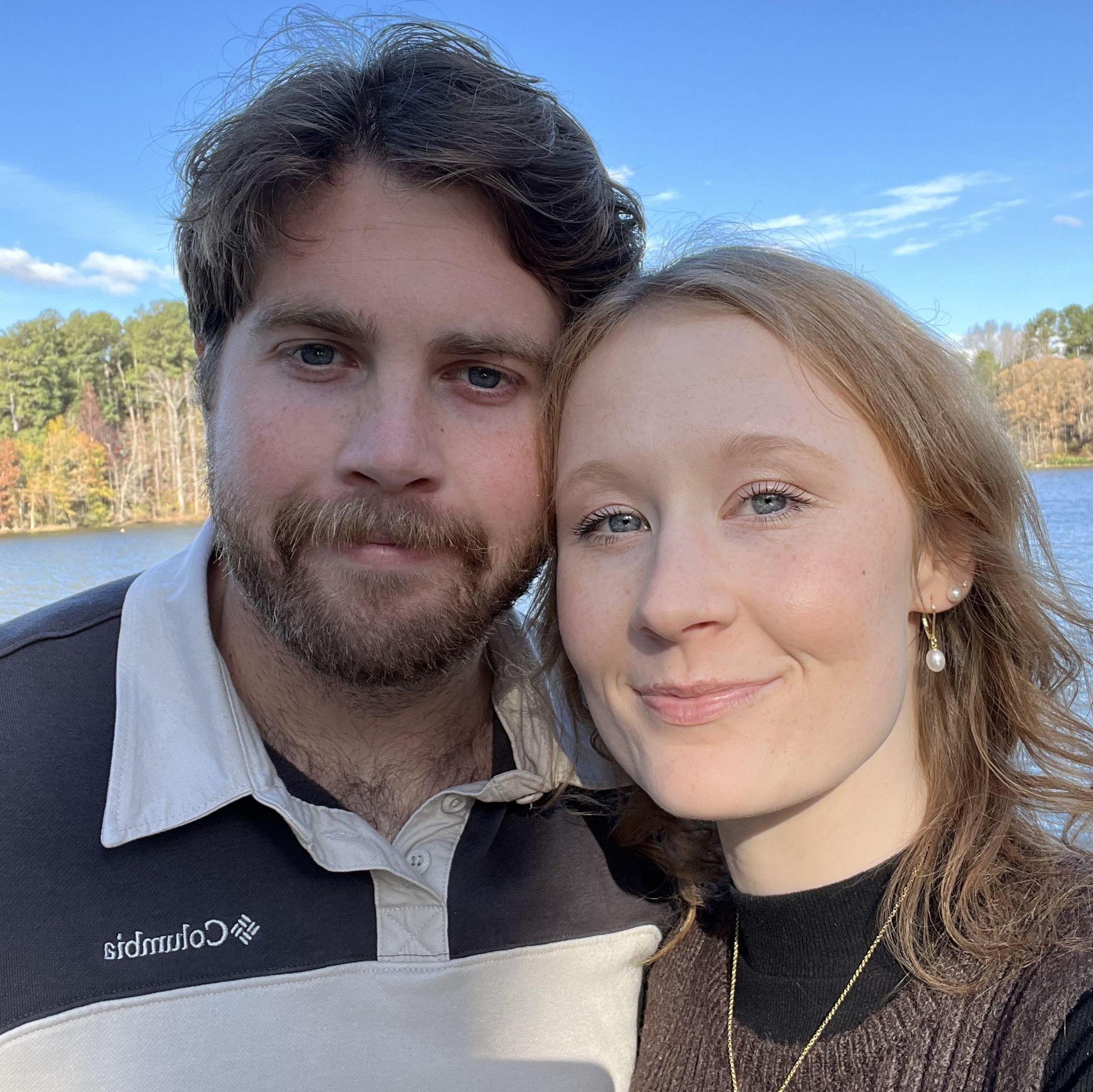 On the lake in North Carolina on Thanksgiving