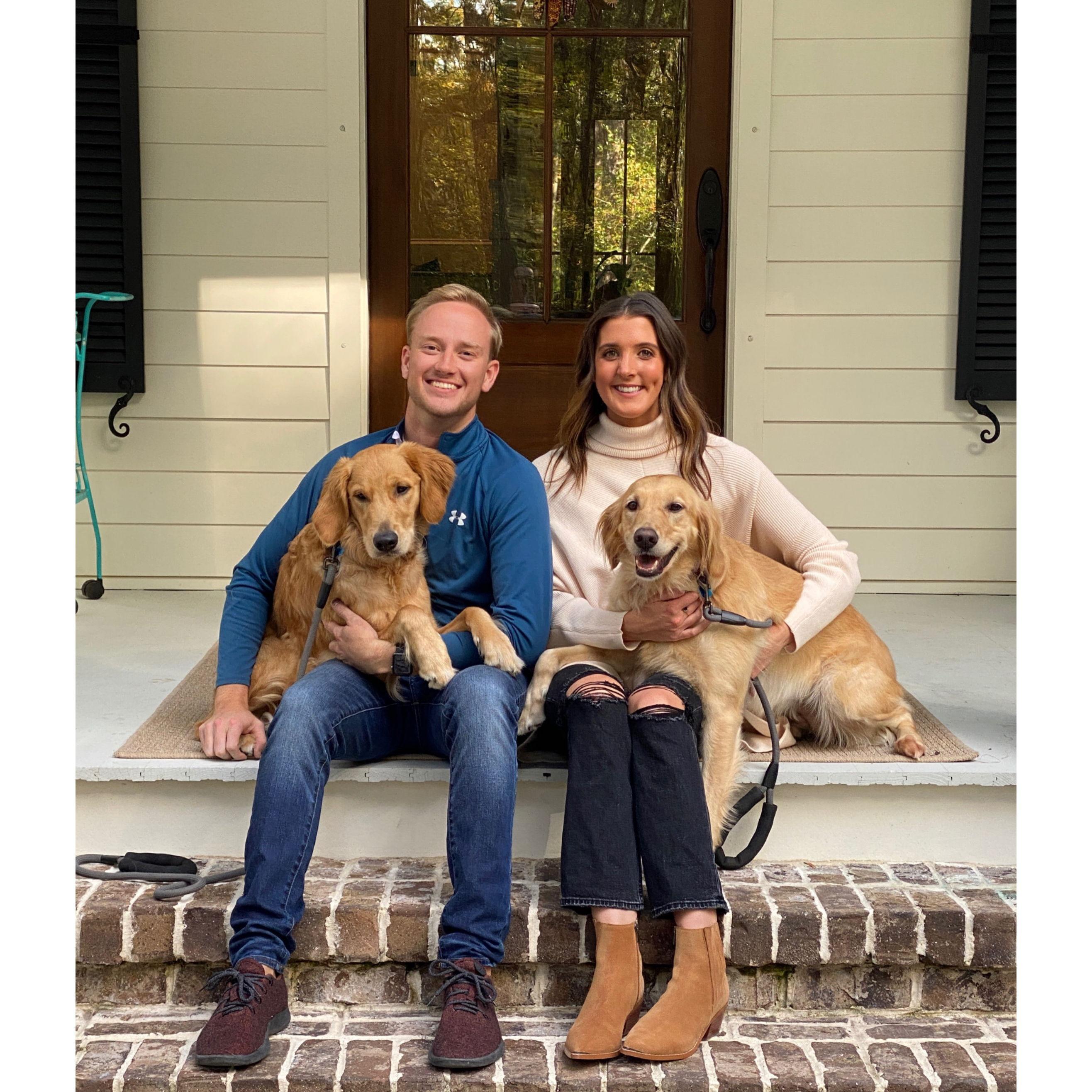 Family portrait at 95 Barnaby Bluff