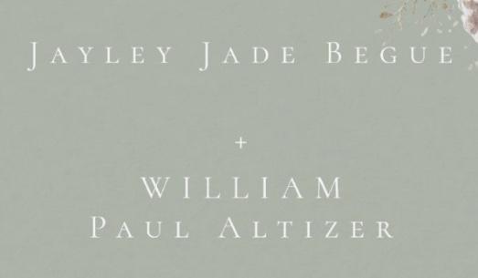 The Wedding Website of Jayley Begue and William Altizer