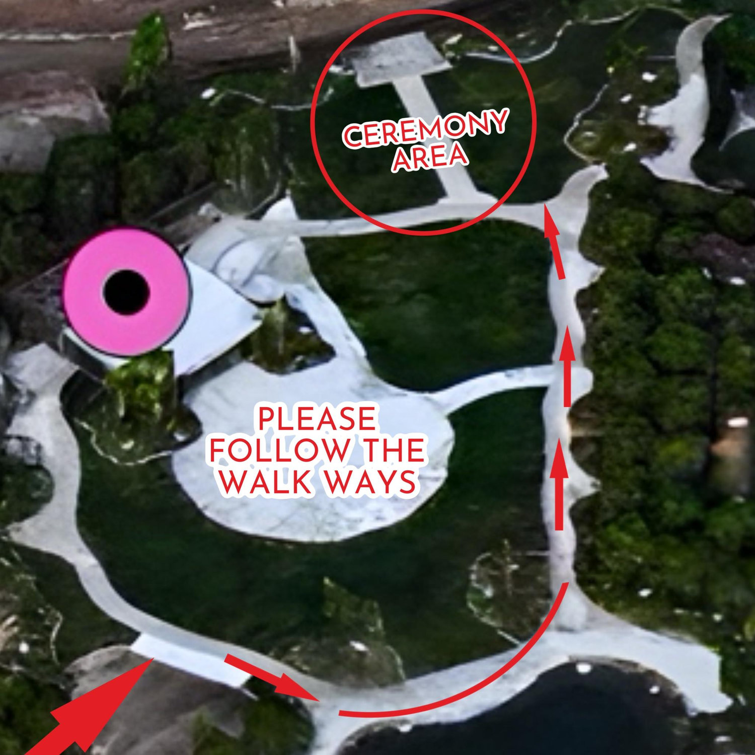 Ceremony Map