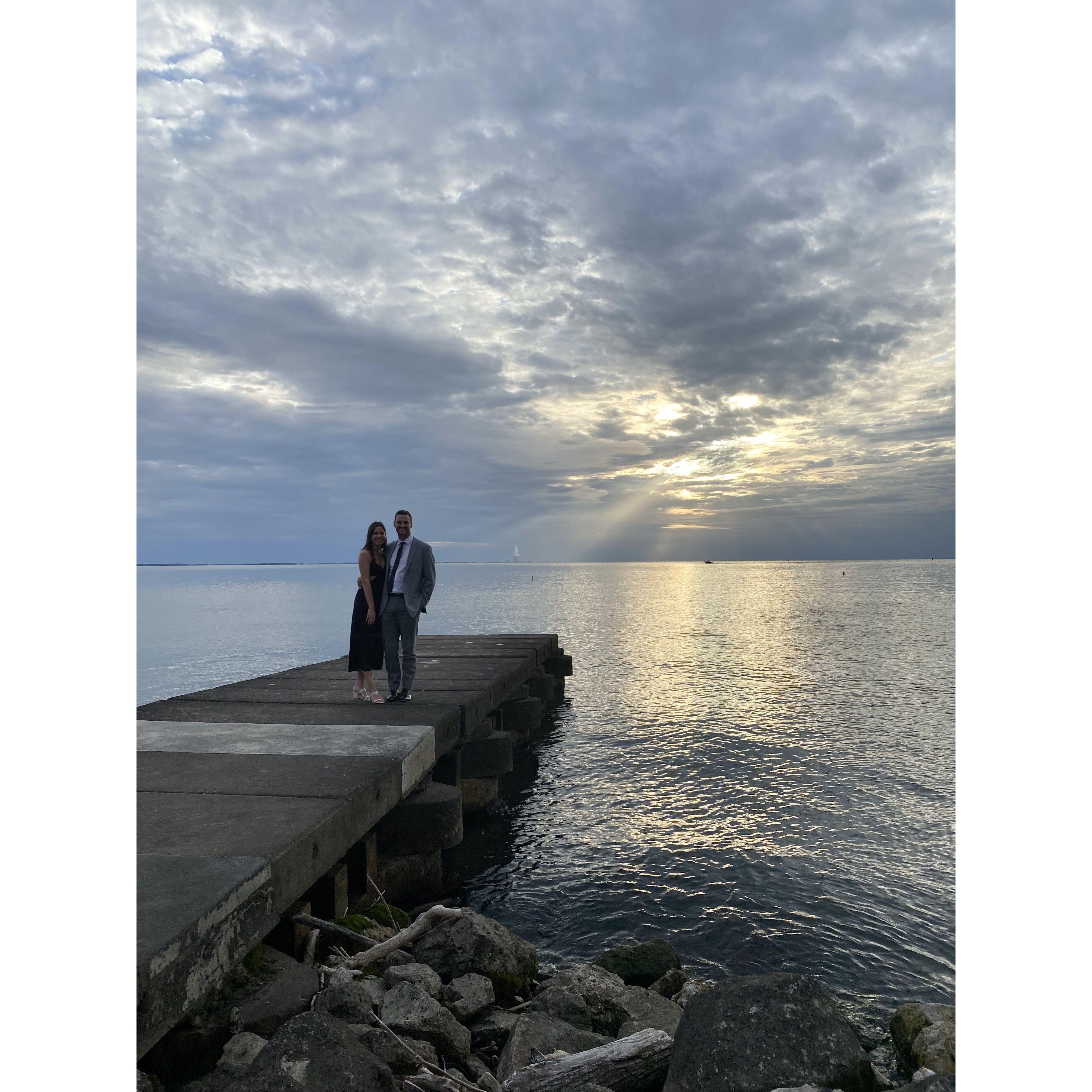 Kratz's wedding on Catawba Island, June 2022