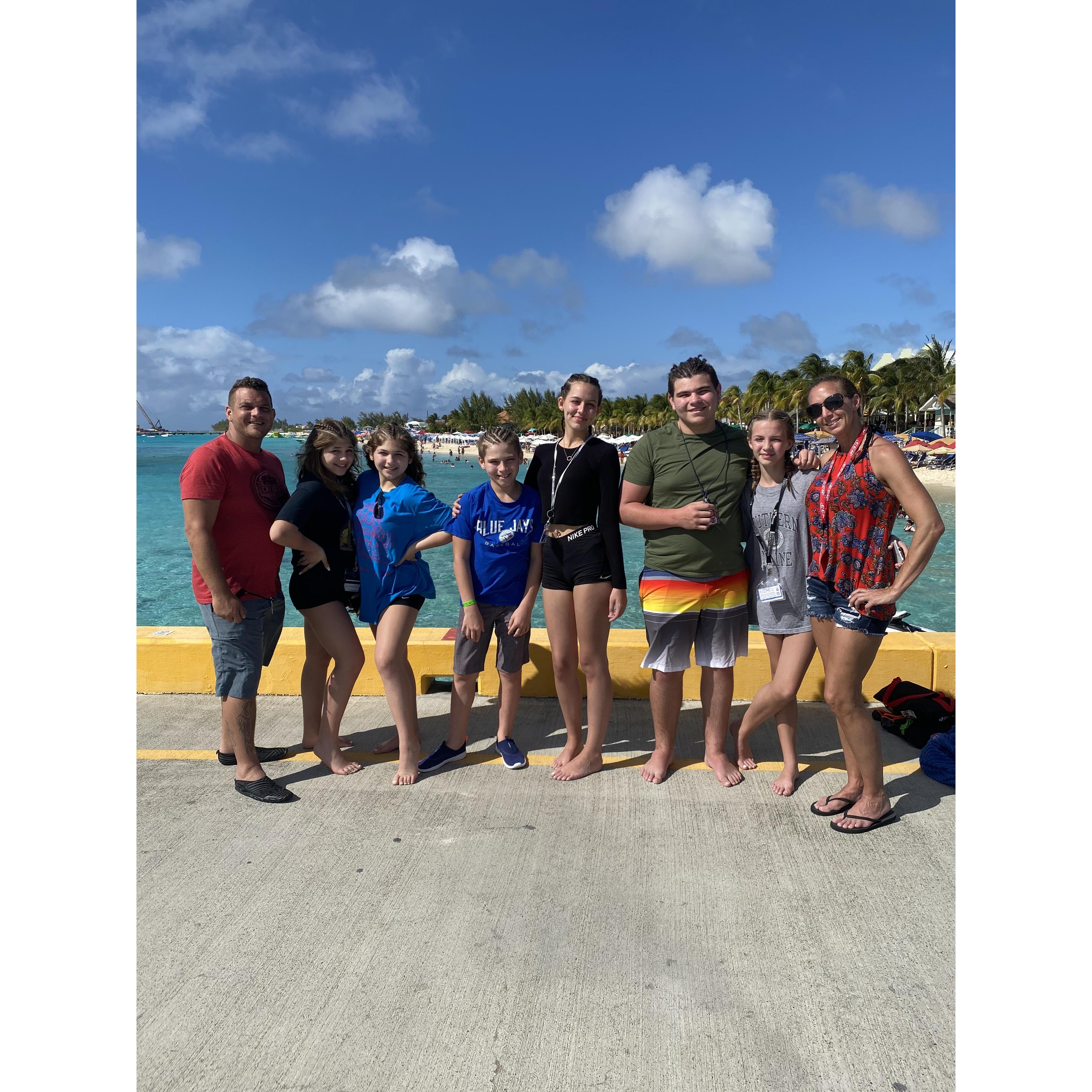 FAMILY VACATION!!! OUR cruise just before Pandemic.