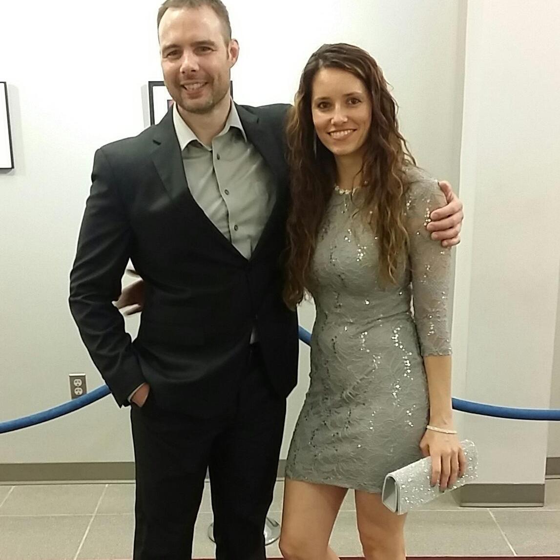 This was taken right around our one year anniversary